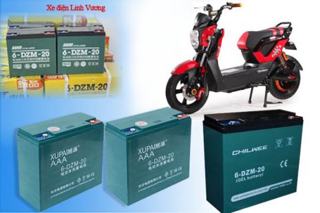 ắc quy xe máy điện Zoomer DiBao xedapdienlinhvuong.com