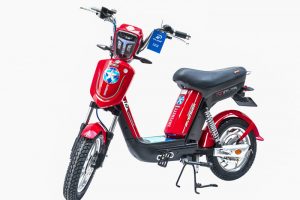 Xe đạp điện Nijia 2020 đỏ