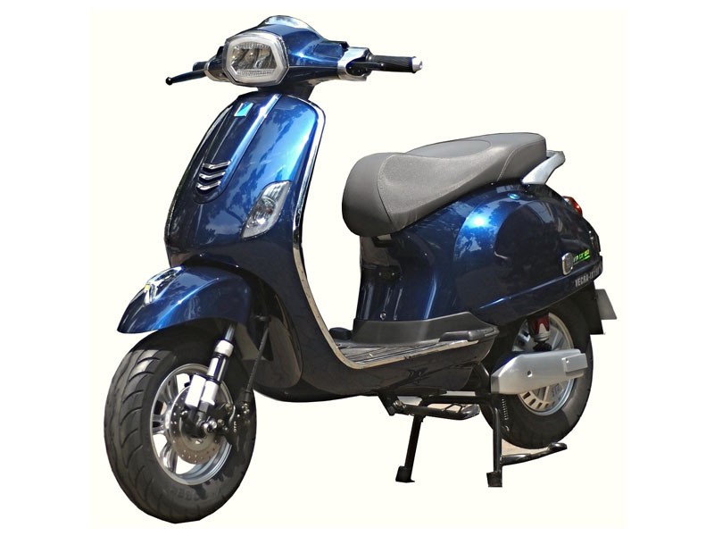 Xe may dien Vespa lx150 limited xanh cuu long bong