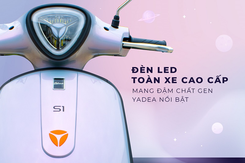 Trang bị đèn LED toàn thân xe điện